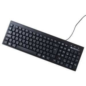 ZEBRONICS Zeb k35 106 keys USB Keyboard with slim design with rupee key
